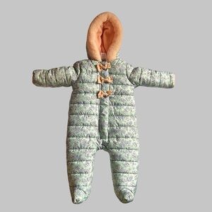 Nicole Miller Floral Baby Snowsuit